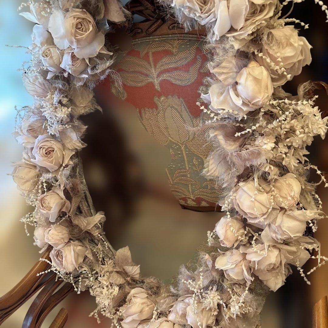 絹アートフラワー アンティーク布花