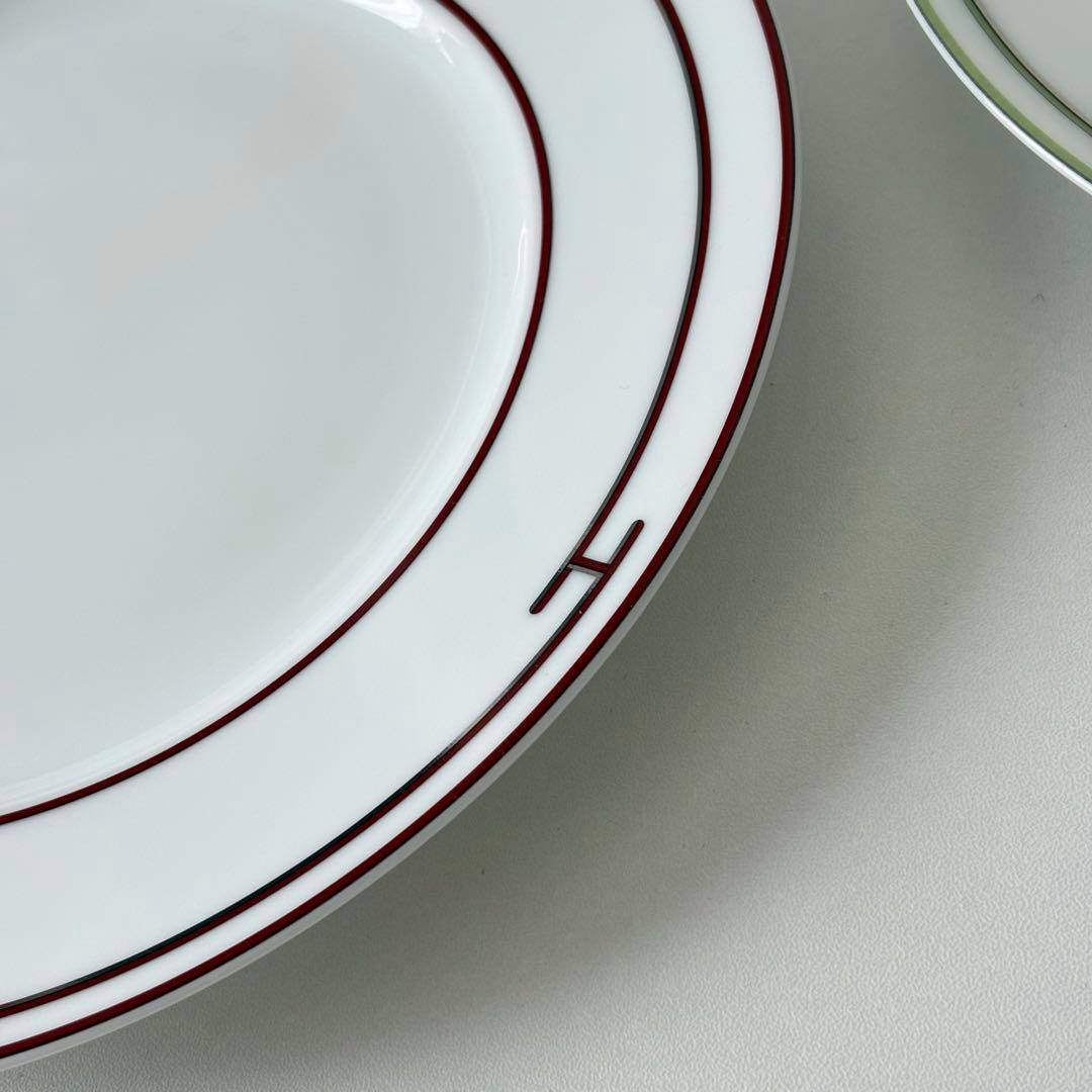 HERMES エルメス　リズム　Rhythm 22.5cm 中皿　2枚セット