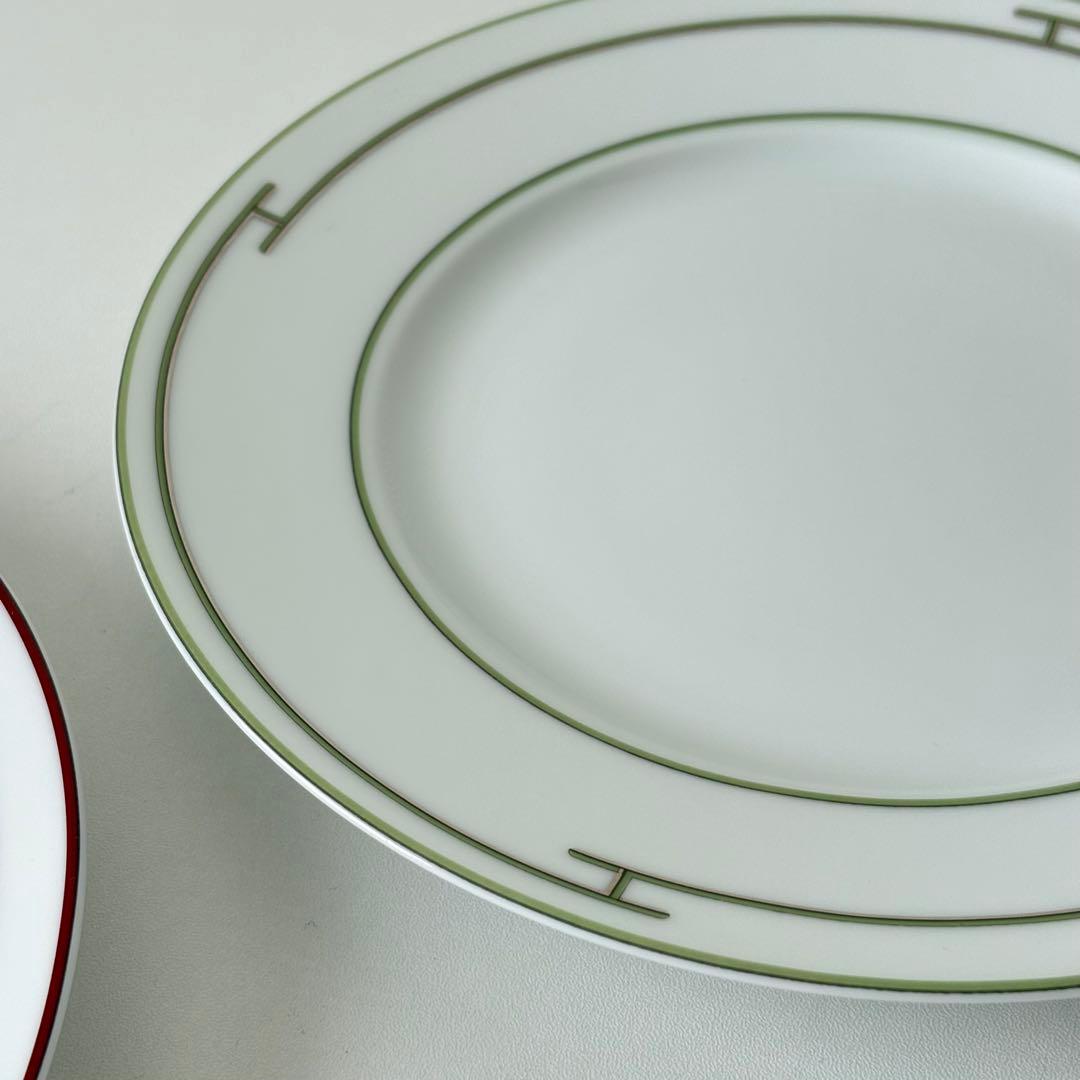 HERMES エルメス　リズム　Rhythm 22.5cm 中皿　2枚セット