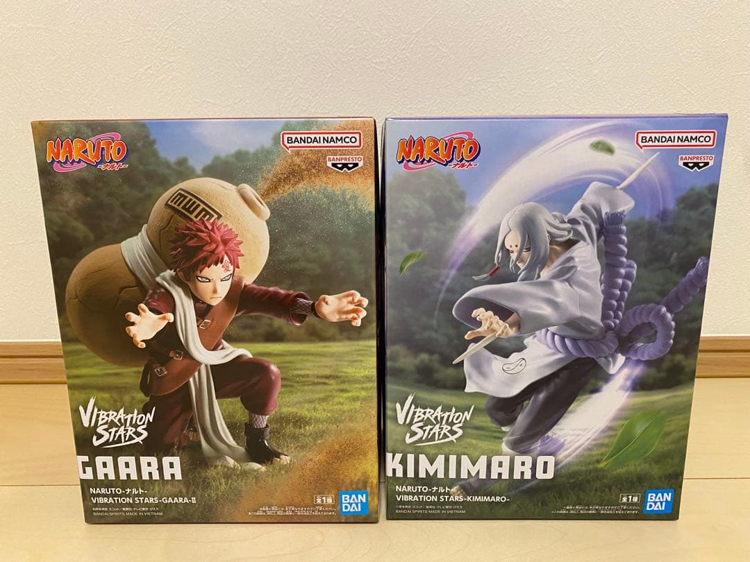 NARUTO Vibration Stars 我愛羅 君麻呂 フィギュアセット - メルカリ