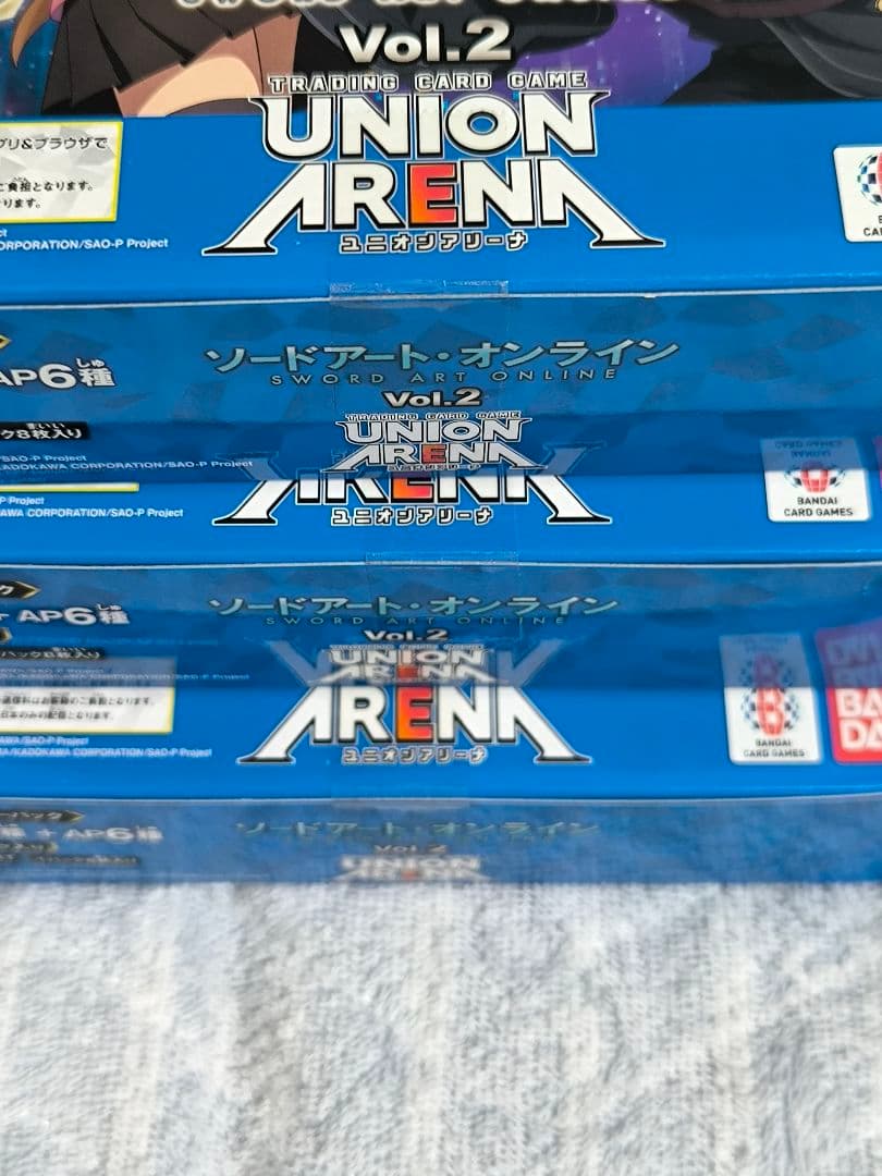 ユニオンアリーナ ソードアート・オンライン Vol.2 3BOX - メルカリ