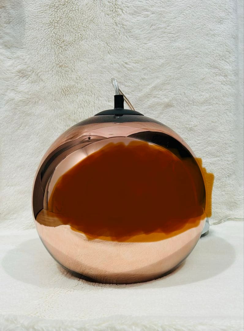 ペンダントライトBカッパーカラー 24×24㎝電球付