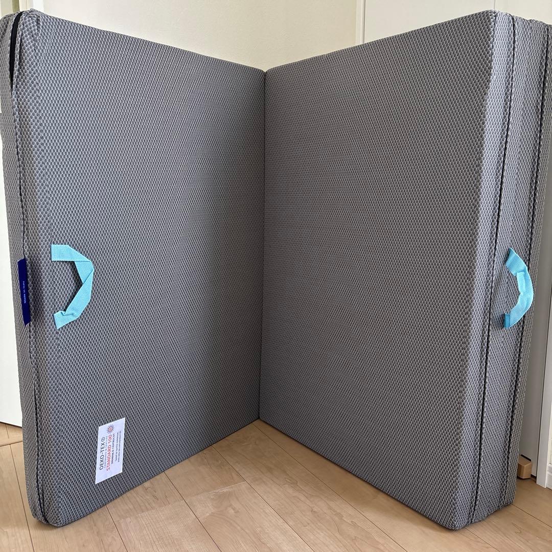 マニフレックス　サスティナブルウィング　マットレス シングル　グレー