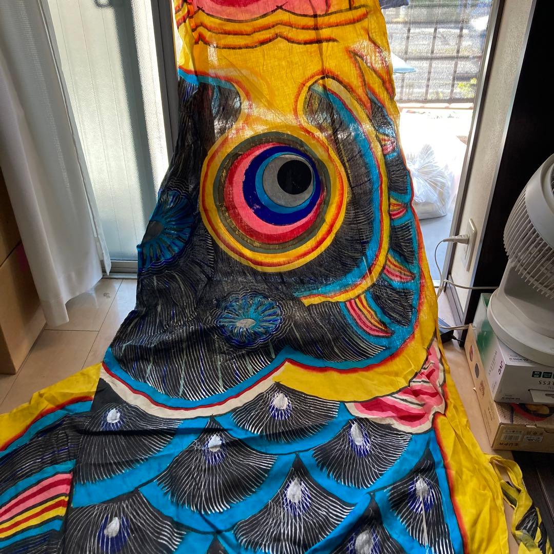 Europe 日本 VINTAGE JAPAN 鯉 OLD 鯉幟 錦鯉