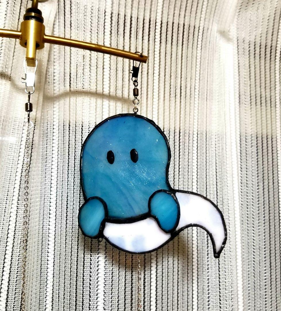 ステンドグラス　ハロウィンモチーフのモビール(バラ売りも可)