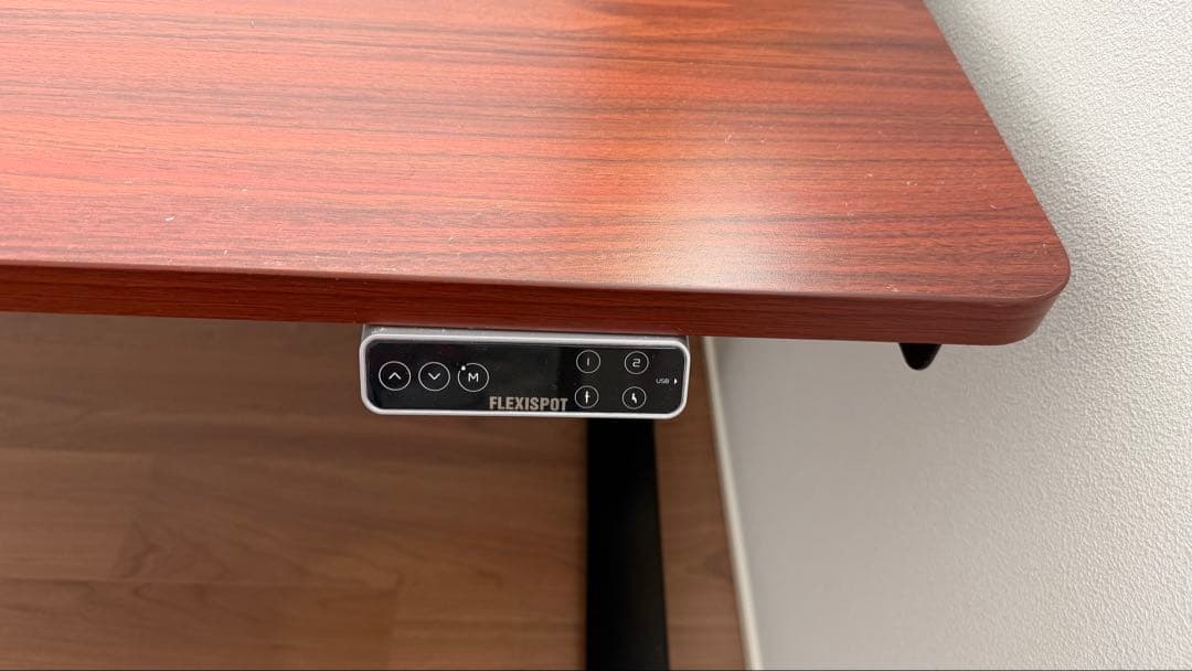 FLEXISPOT 昇降式デスク ダークウッド