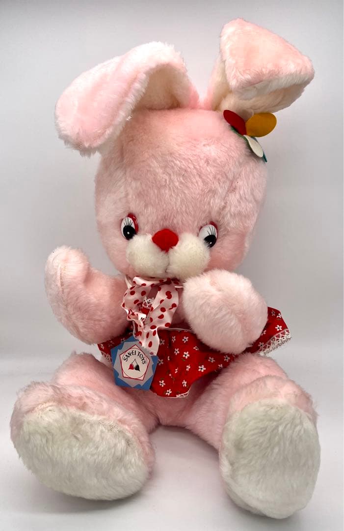 昭和レトロ 三英 うさぎ ぬいぐるみ 60cm 美品 - メルカリ