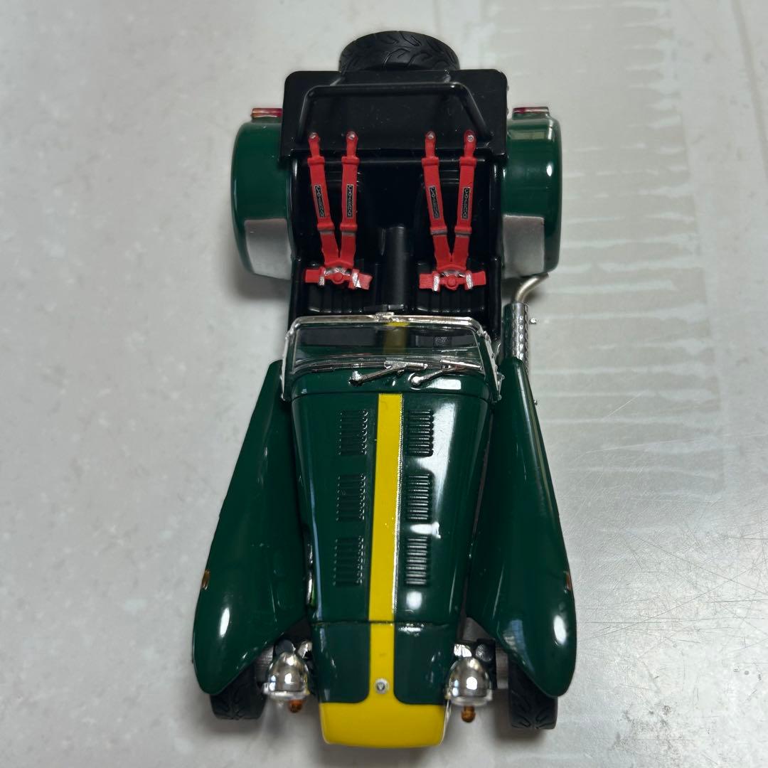 京商 ケータハム スーパーセブン 1979 グリーン/イエロー 1/43ミニカー