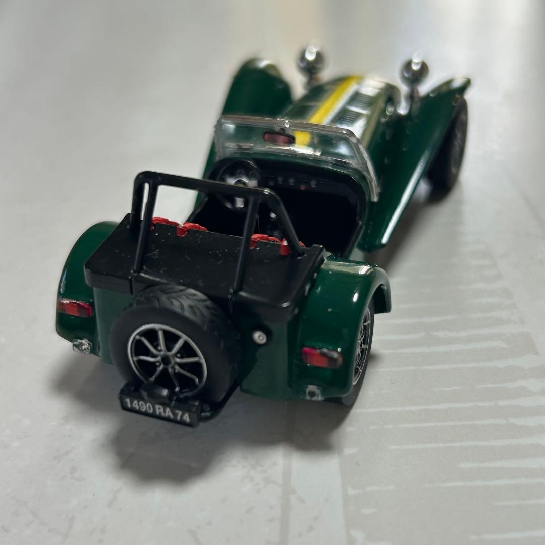 京商 ケータハム スーパーセブン 1979 グリーン/イエロー 1/43ミニカー