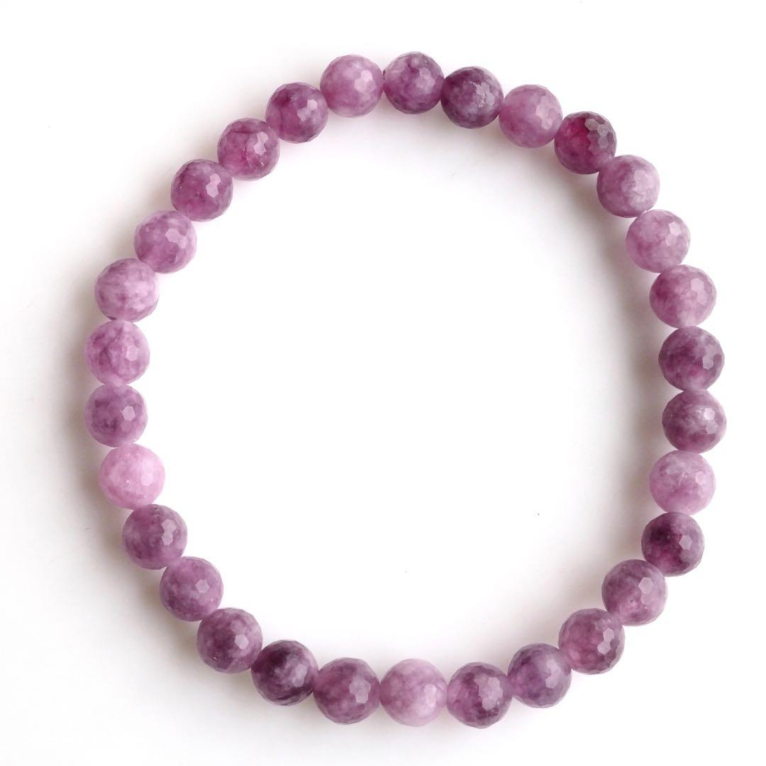 【blue.ks】天然琥珀バルティックアンバーのゴムブレスレット