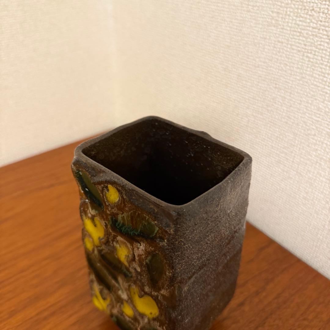 strehla 17cm fat lava ファットラバ 花瓶 ビンテージ