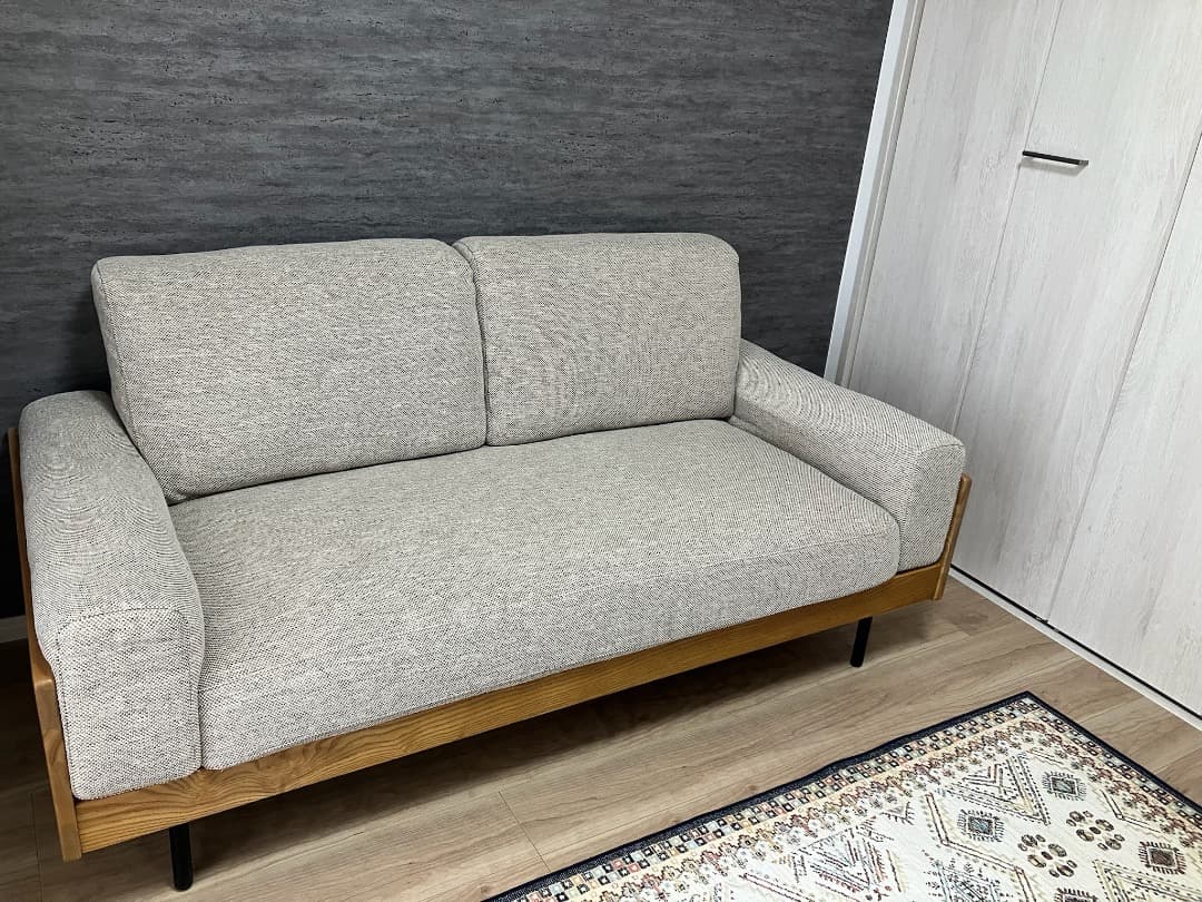 【値下げ】TREL(トレル) カバーリングソファ 2.5シーター