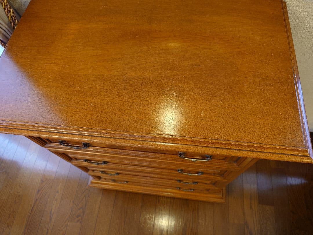 ちーさま専用です！〈セルバ社〉イタリア家具アンティーク木製キャビネット 4段