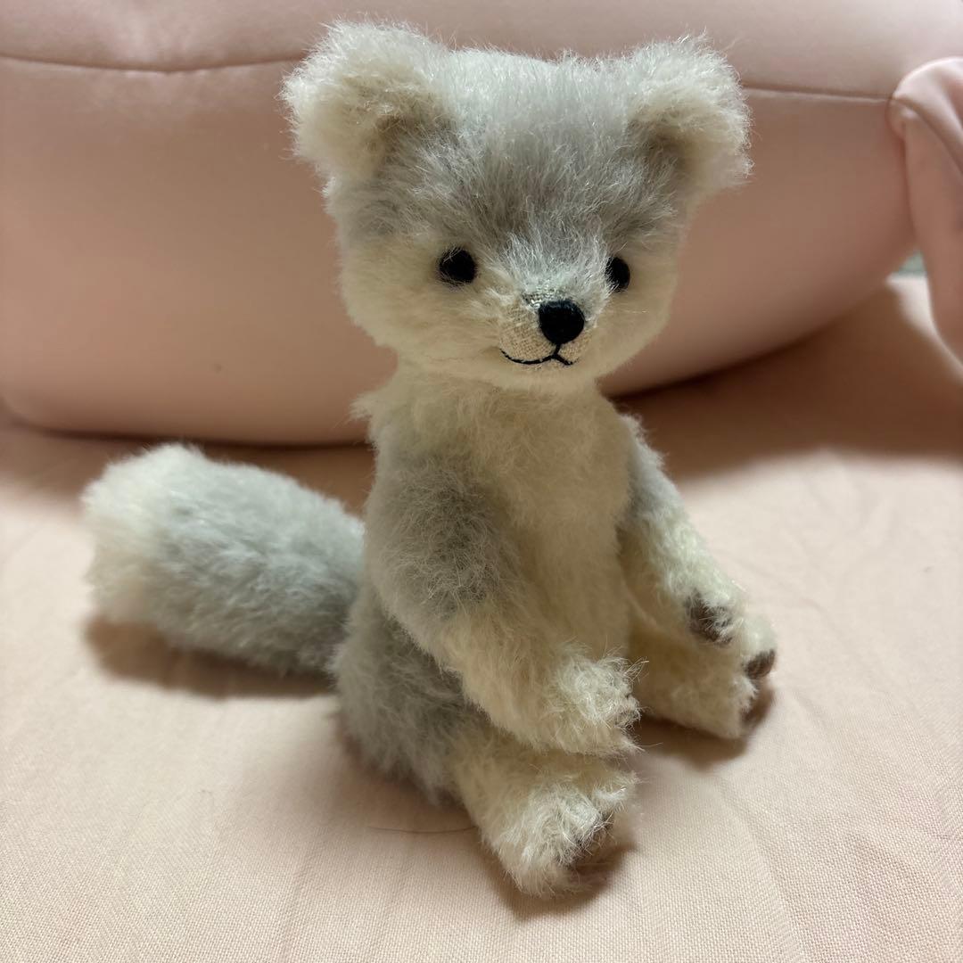 ハンドメイド　テディベア　長尾侑愛子さま　Liberts オオカミくん