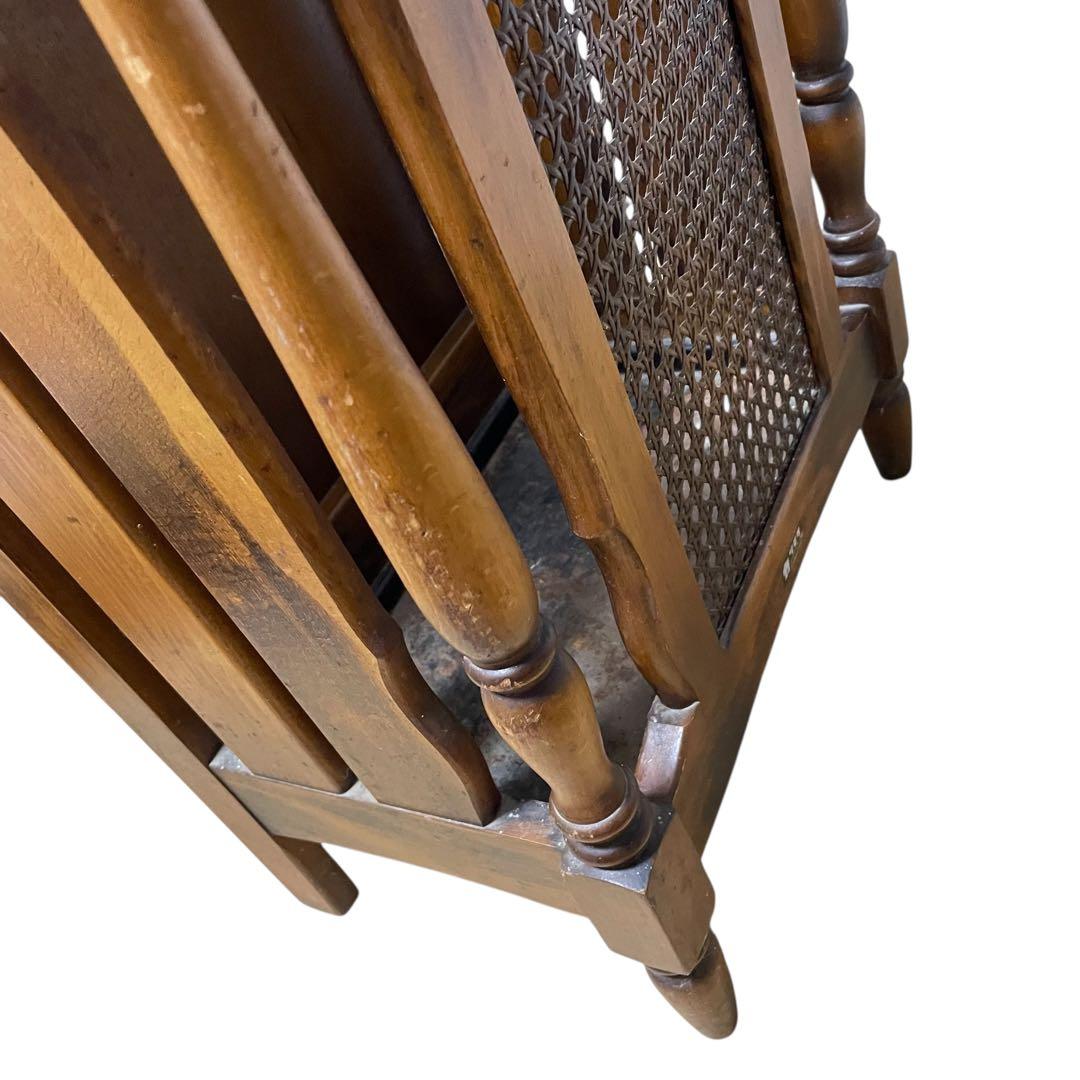 カリモク家具 karimoku コロニアル アンブレラスタンド 傘立て 籐張り