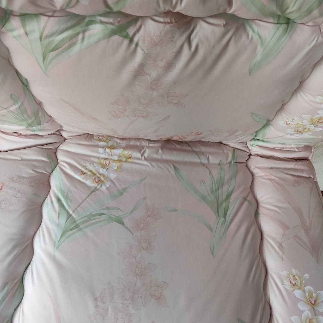 羊毛 キャメル混 硬綿 敷布団 シングル