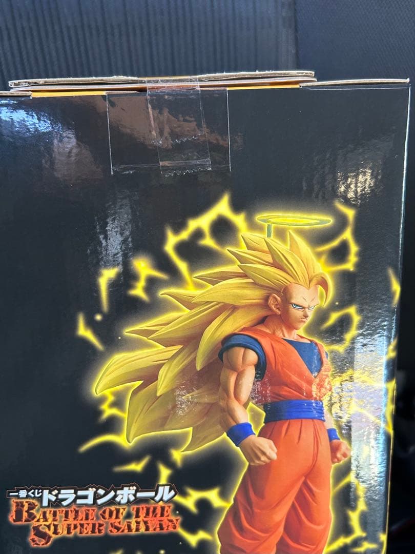 ドラゴンボール　一番くじ　a賞　超サイヤ人3孫悟空　フィギュア　【おまけ付き】