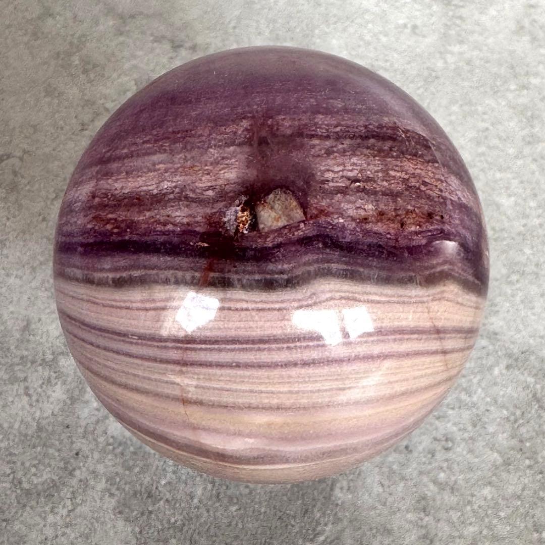 シルキーフローライト　スフィア　約58mm