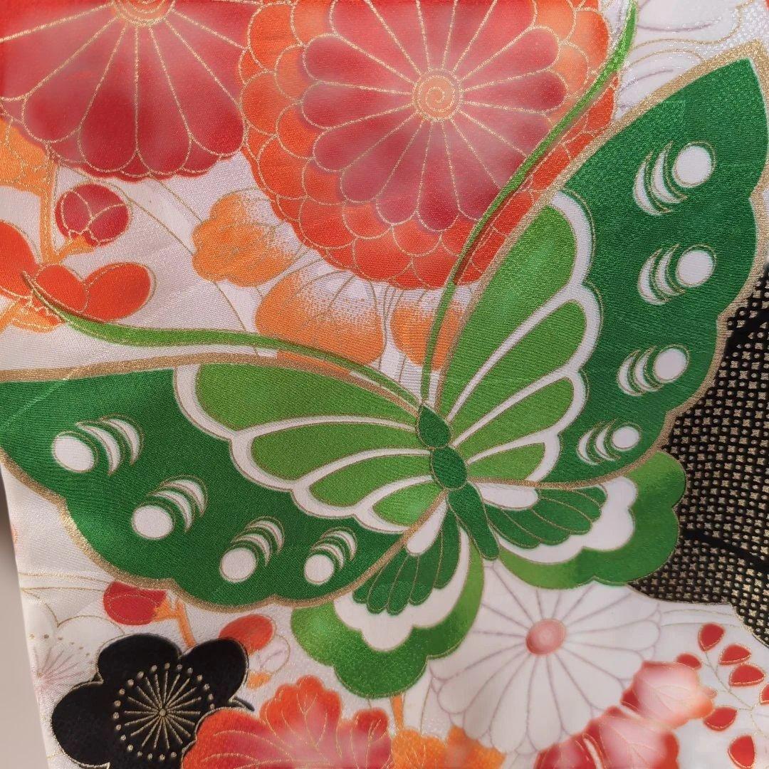 着物 長襦袢 七五三 足袋 髪飾り 後板 前板 紐 セット