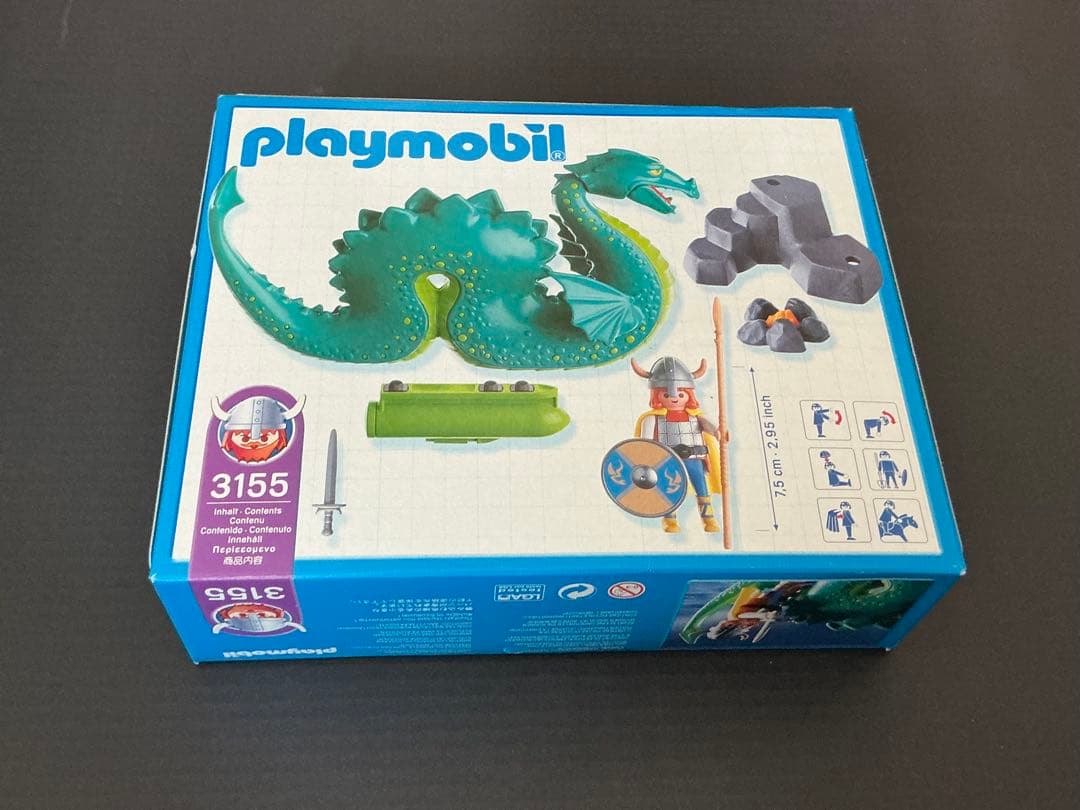 【未開封】プレイモービル Playmobil3155ヴァイキング＆シーサーペント