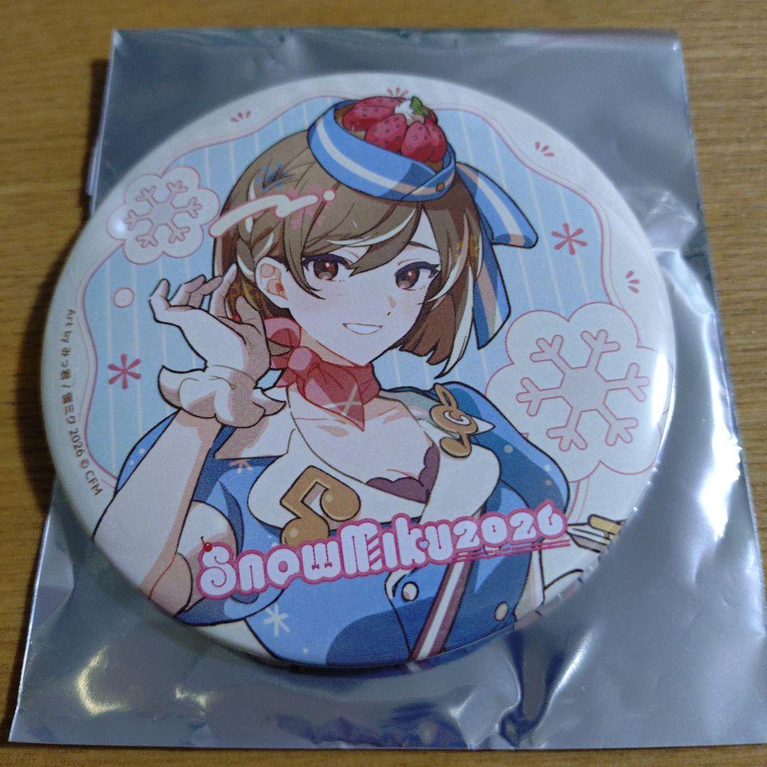 初音ミク 雪ミク Snow Miku 2026 BIG缶バッジ MEIKO - メルカリ