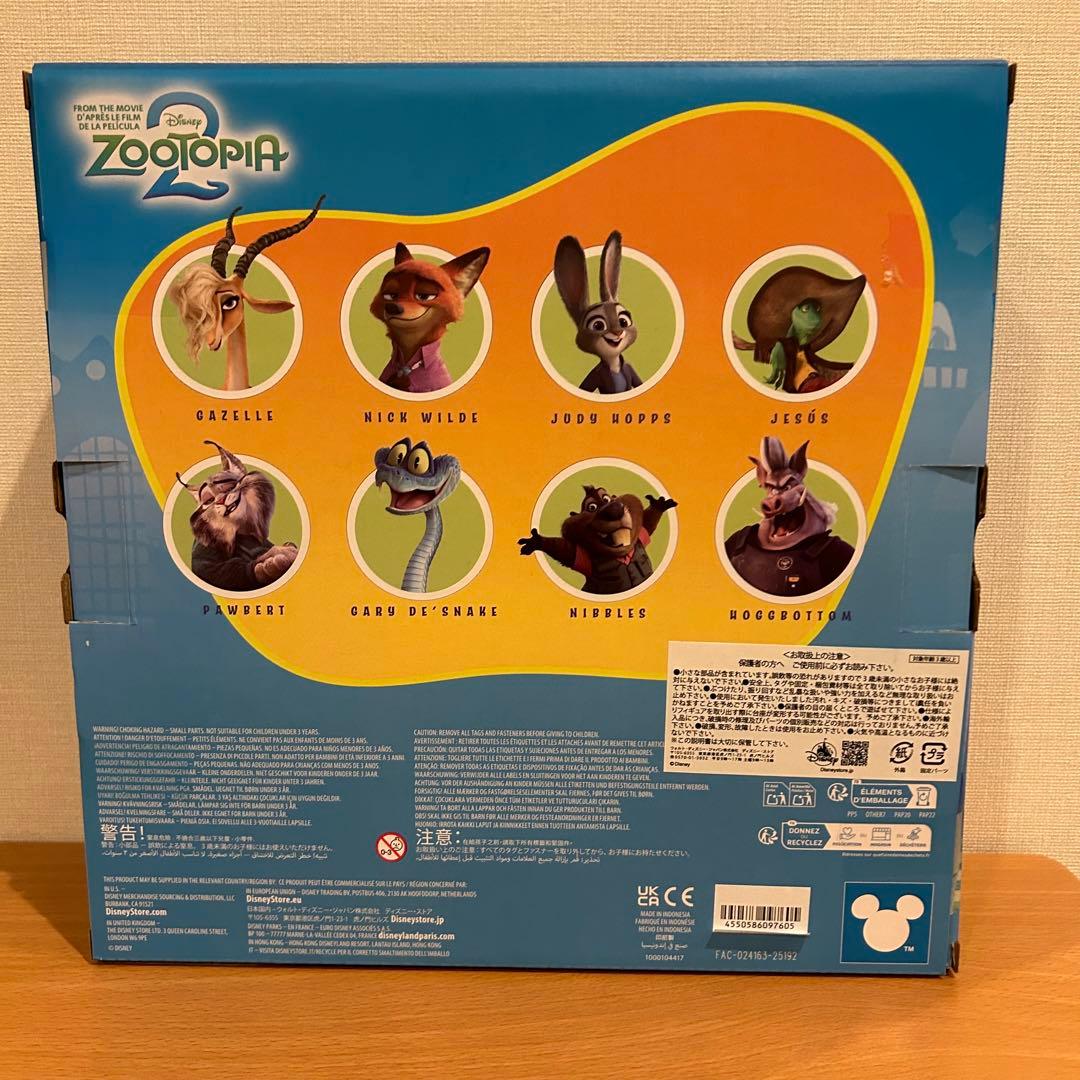 新品】ズートピア2 フィギュアセット ディズニーストア ニック