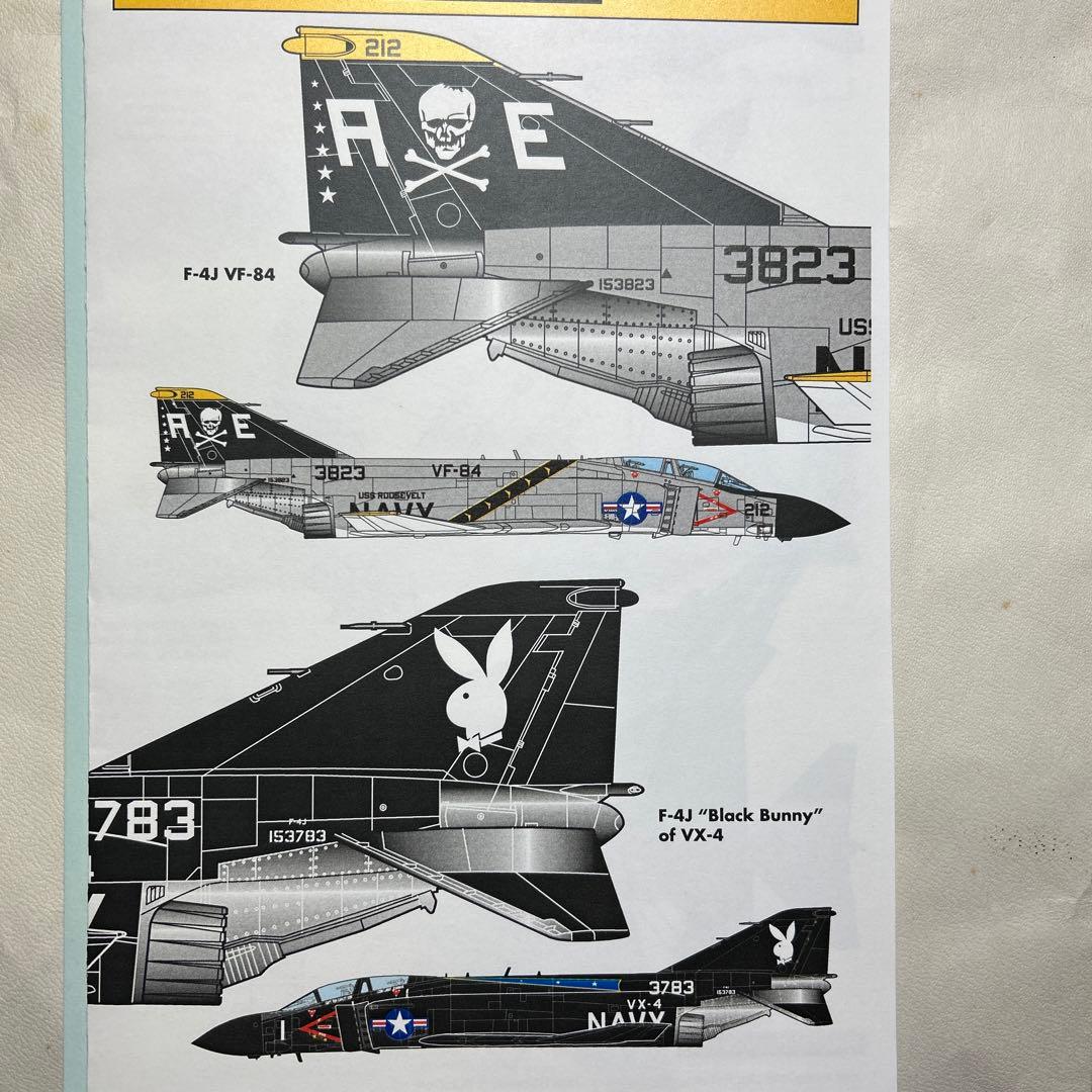 米海軍 ファントム F-4J VF-84、ブラックバニー 1/72デカール - メルカリ