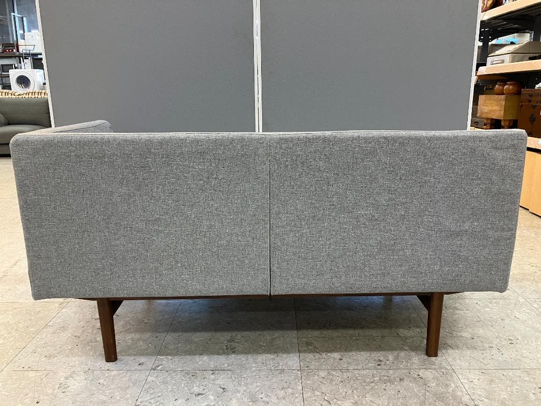 unico 2人掛けソファ NORD グレー