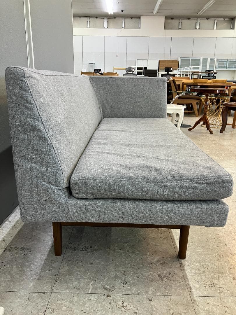 unico 2人掛けソファ NORD グレー