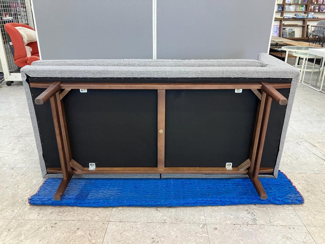 unico 2人掛けソファ NORD グレー