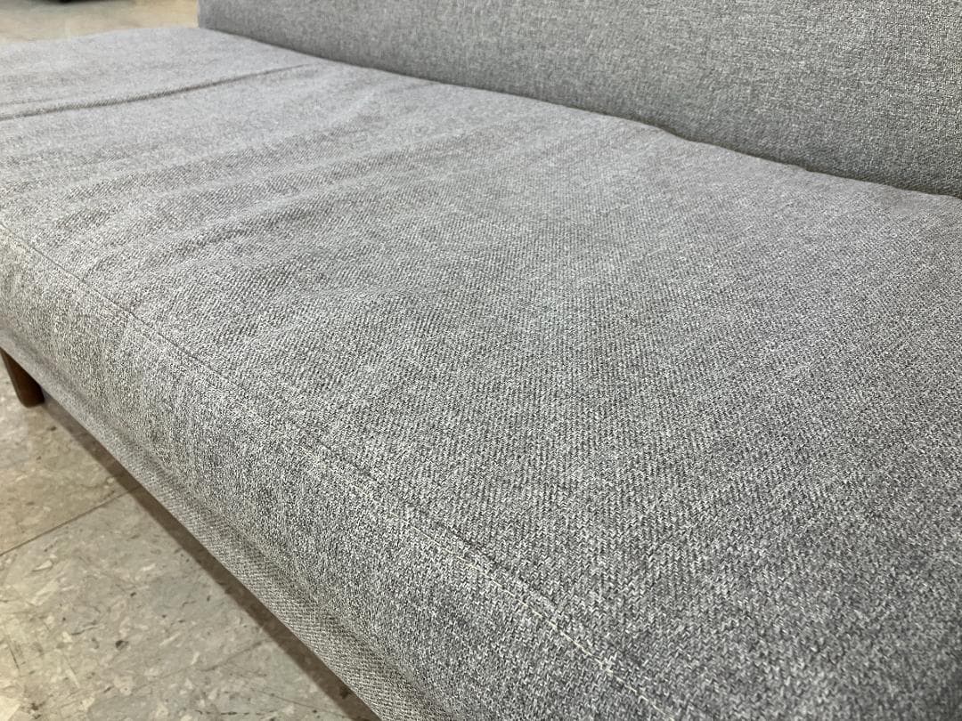 unico 2人掛けソファ NORD グレー