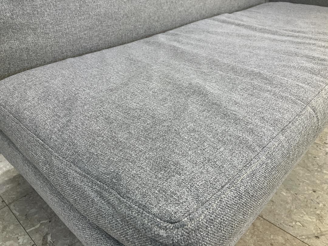 unico 2人掛けソファ NORD グレー