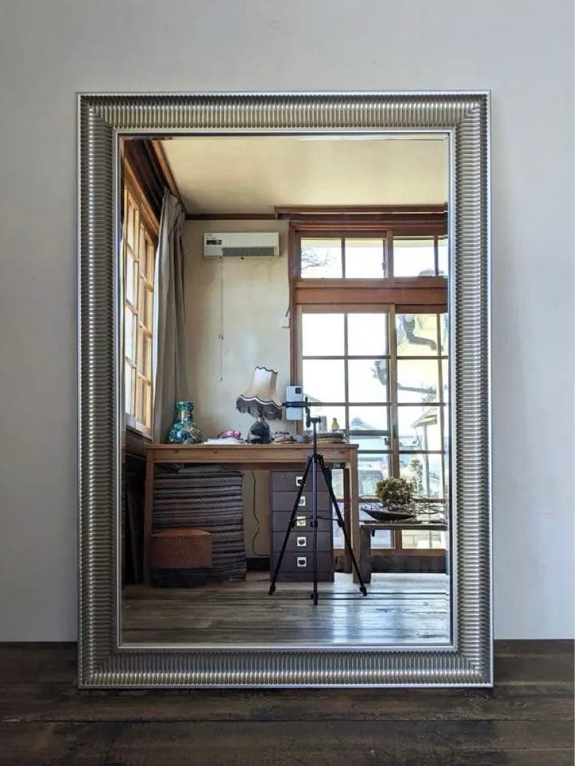 大きいサイズの姿見（IKEA SONGE）　ミラー　全身鏡