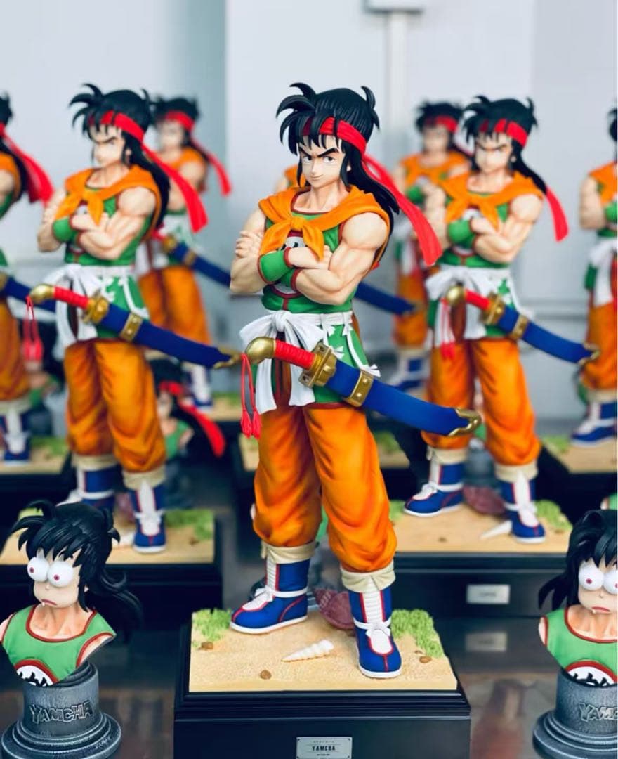 ドラゴンボール ヤムチャ ガレキ ガレージキット スタチュー X⑥