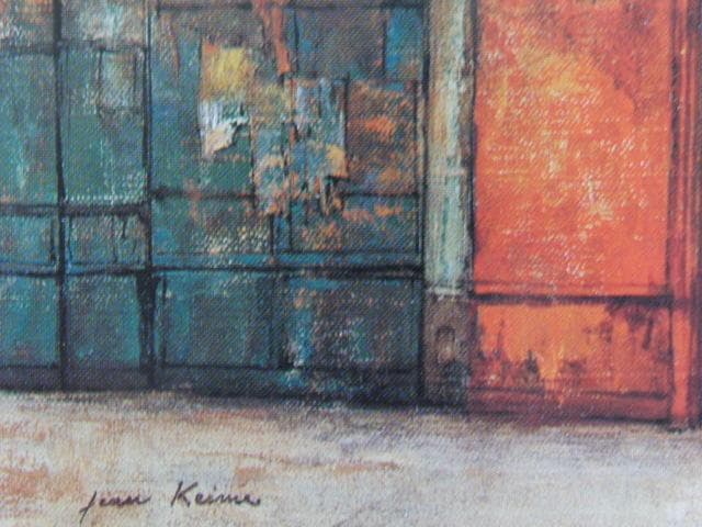 ジャン・ケイム、【パリ・サンモール通】、希少な額装用画集より、新品