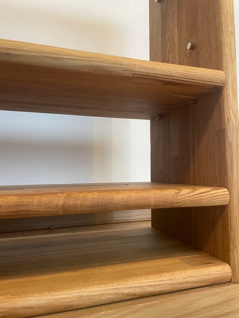 めるぱす様　オーダー　オーク無垢可変棚オイルフィニッシュ