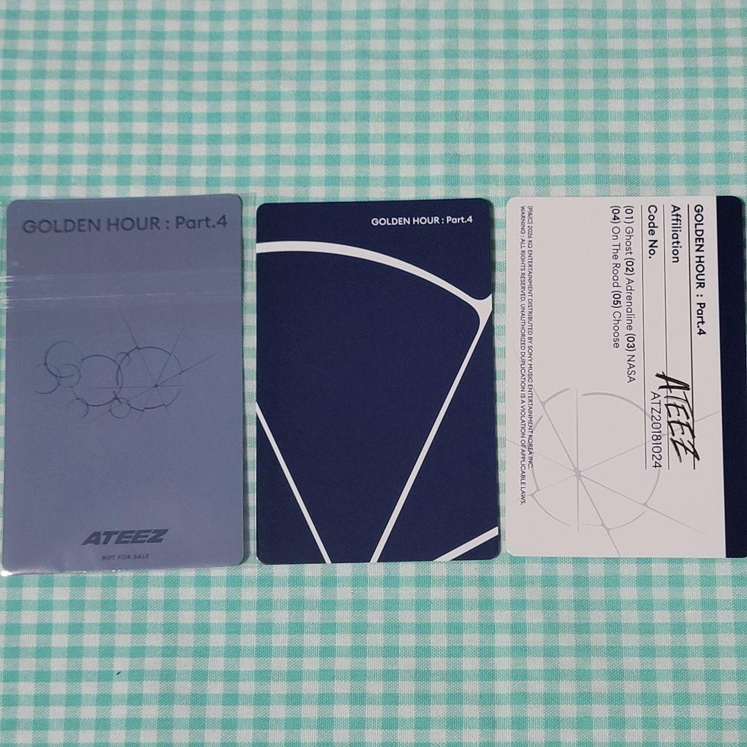 ATEEZユノ JPFC限定トレカ - メルカリ