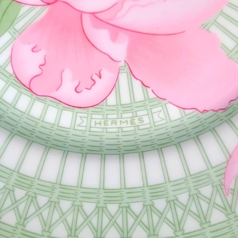 未使用級＊エルメス ピヴォワンヌ プレート 2枚 ペア 箱つき 22cm ①4