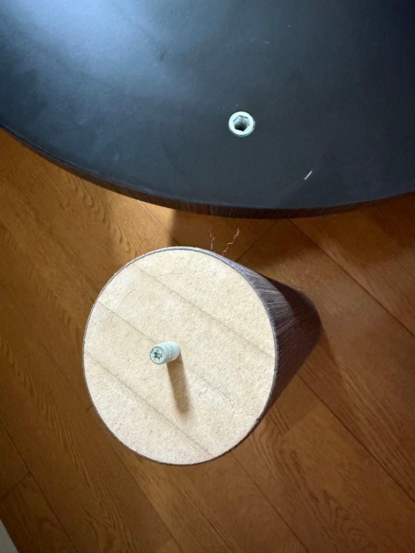 Ferm Living｜Post コーヒーテーブル（スモークドオーク） 円形