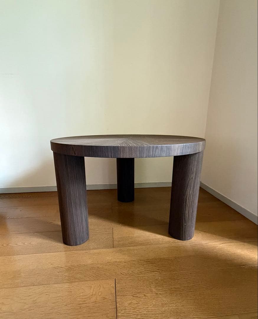 Ferm Living｜Post コーヒーテーブル（スモークドオーク） 円形