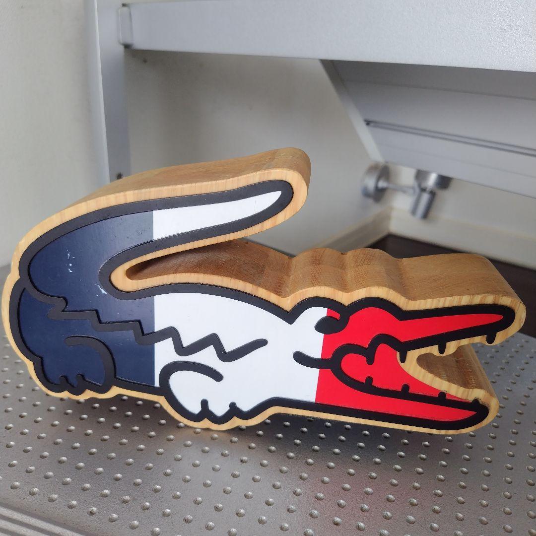 レア非売品】LACOSTE 販促 店舗 木製オブジェ パリ建築物モチーフ3点