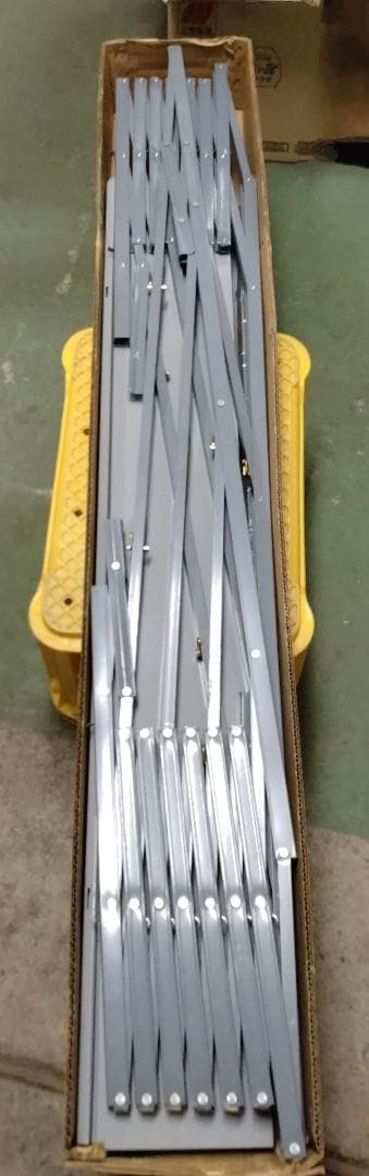 B06 雛人形用７段飾り ひな段 スチール台40号☆中古品 高さ約128cm