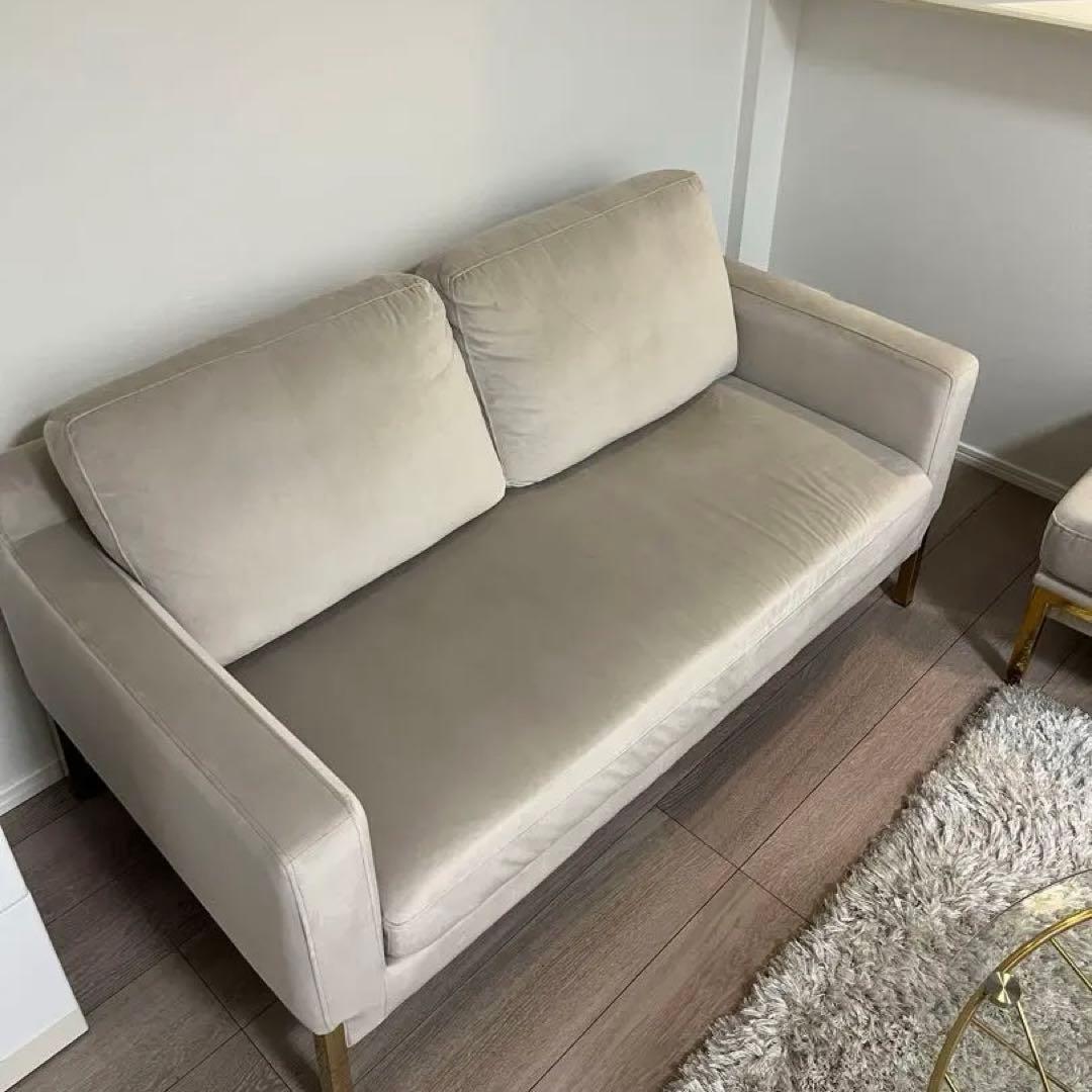 スプランソファ ライトベージュ Francfranc