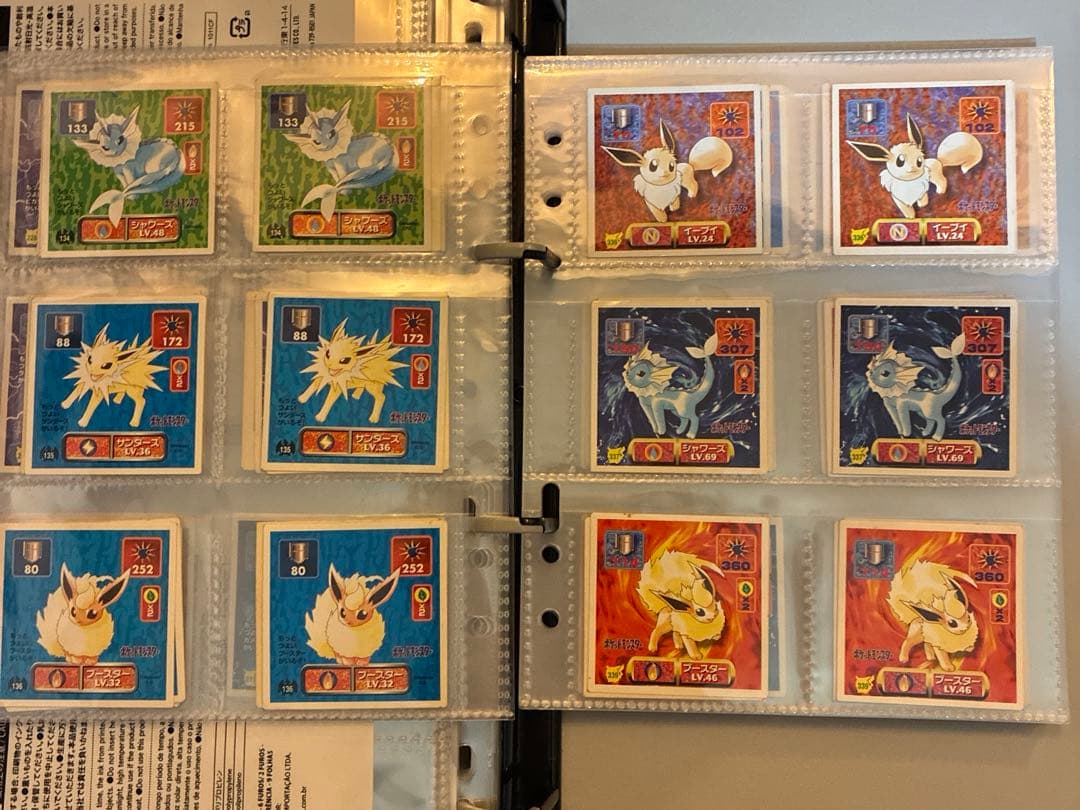 ポケモン最強シール烈伝　人気ポケモンセット