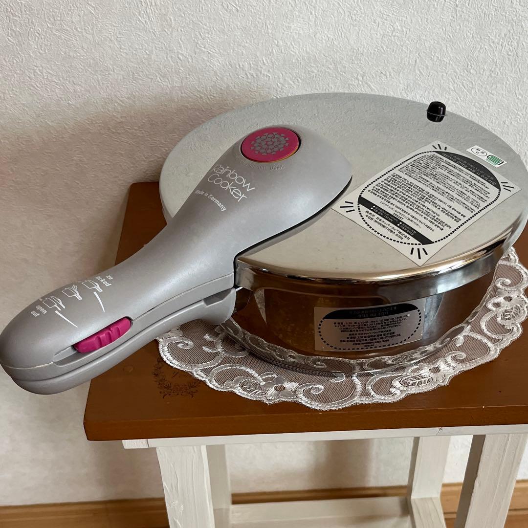 タッパーウェア　圧力鍋　レインボークッカー　3.0ℓ 中古品