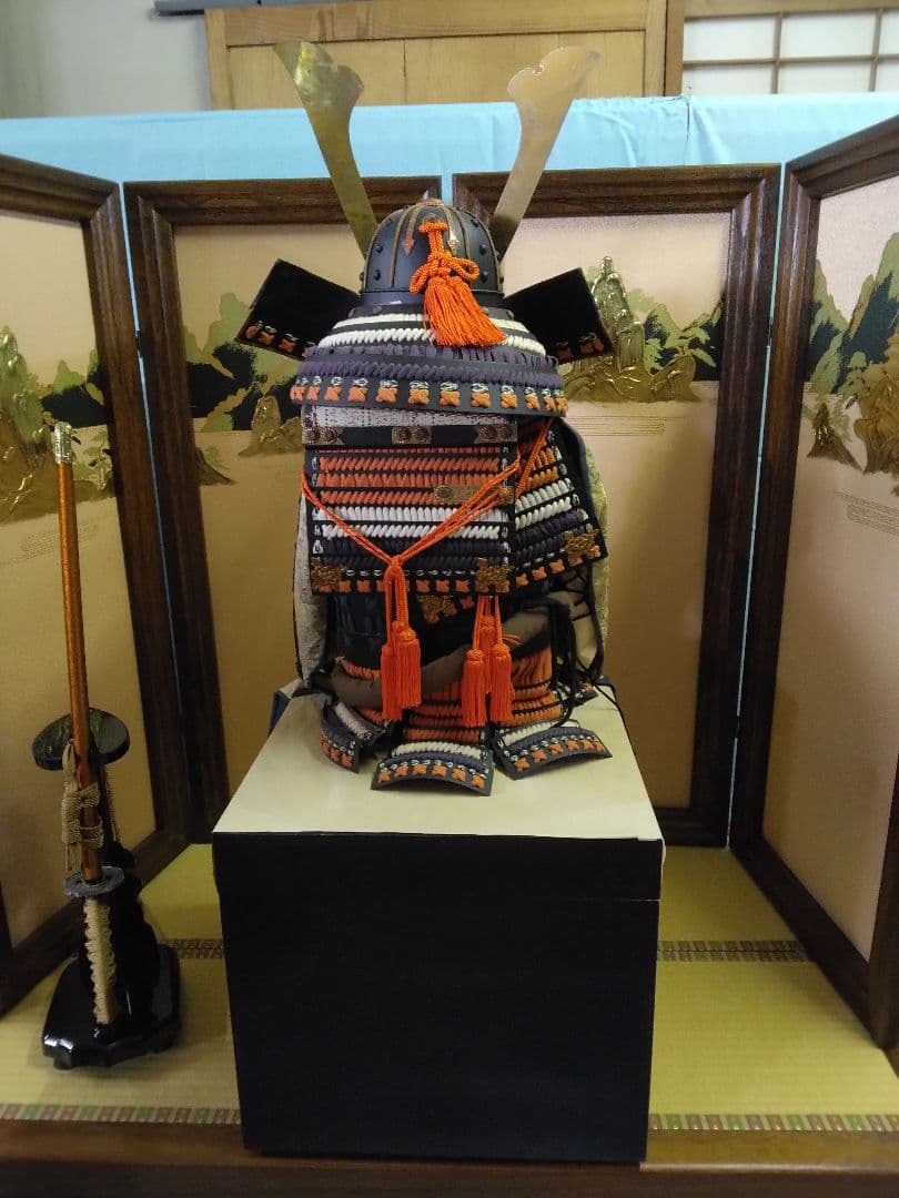 五月飾り 着用出世鎧兜