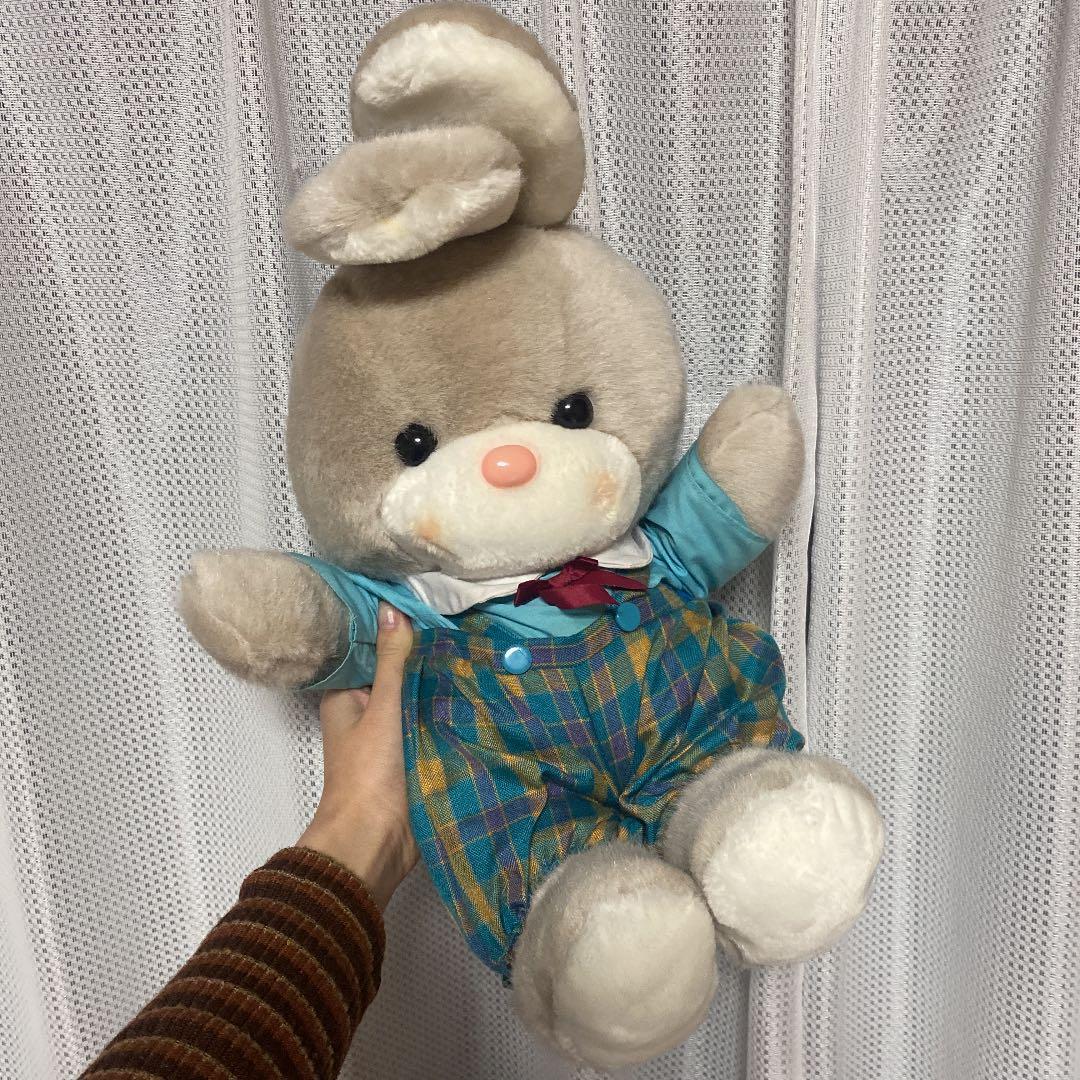 入手困難・激レア】吉徳？ うさぎ ぬいぐるみ 昭和レトロ - メルカリ