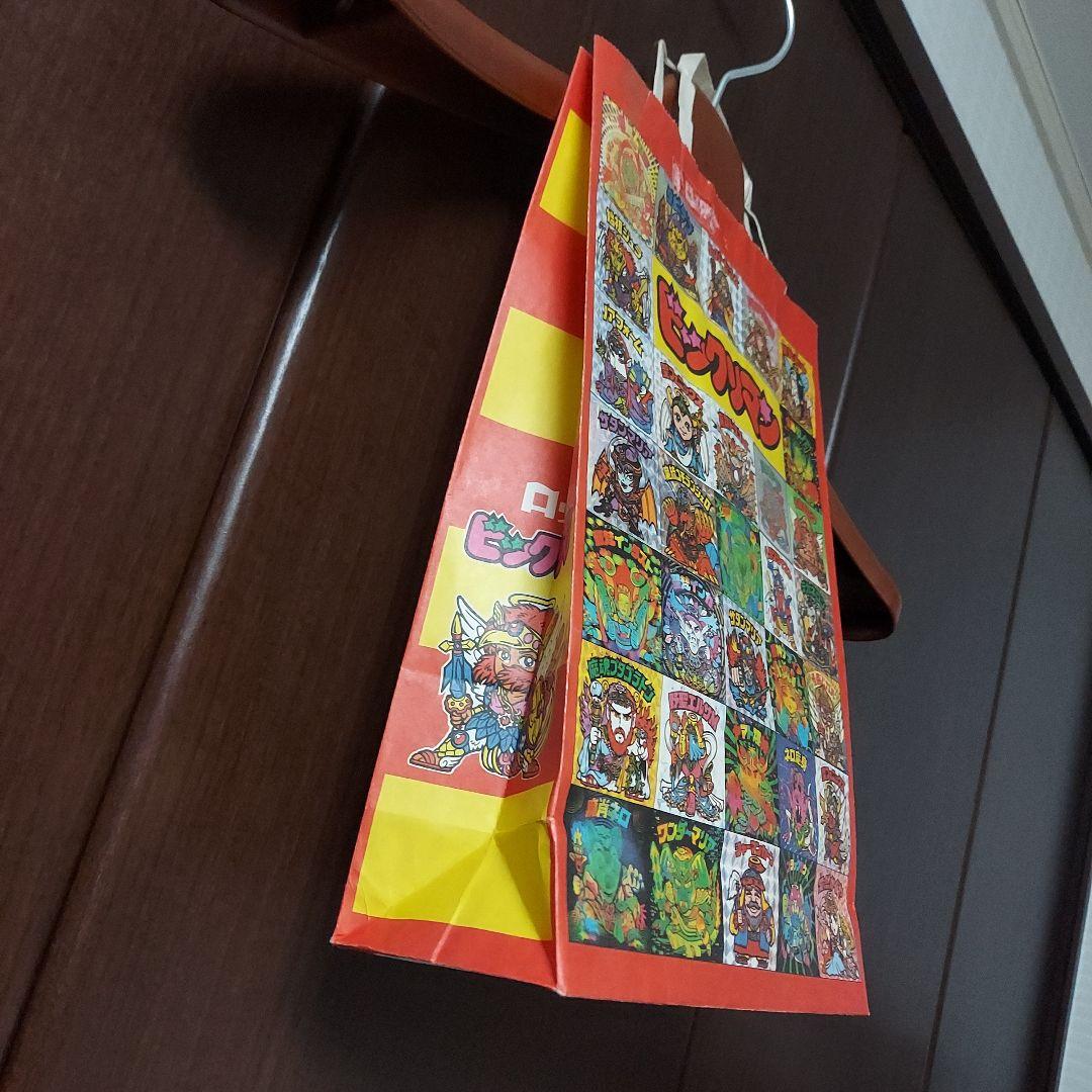 希少】【当時もの】ロッテ ビックリマン 紙袋 - メルカリ