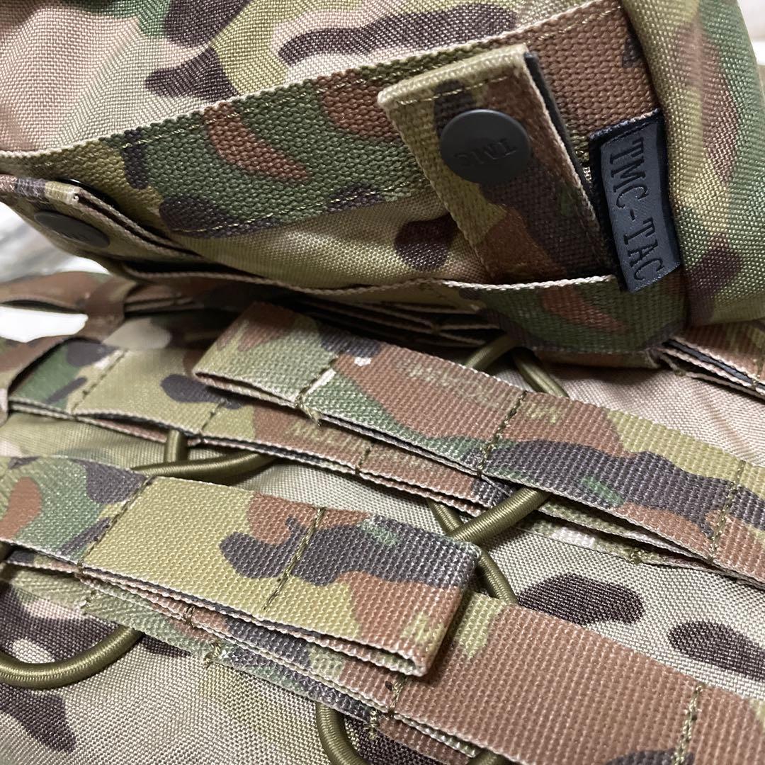 サバゲー 4点セット マルチカム TMC JPC 実物生地 迷彩服上下 ハット