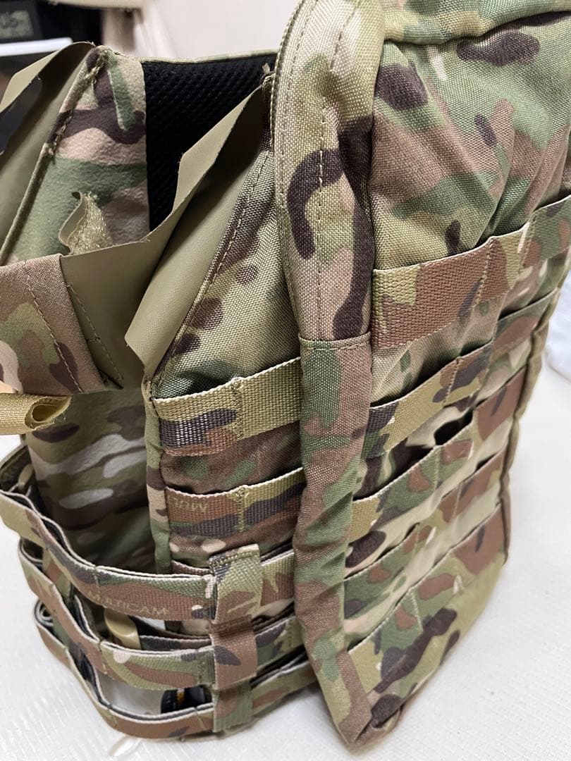 サバゲー 4点セット マルチカム TMC JPC 実物生地 迷彩服上下 ハット